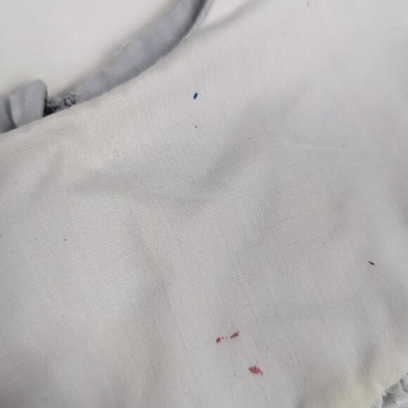 Vtg Handmade Dress Girls Sz 6 Black Floral Pageant Party Frilly Southern Belle - Picture 6 of 6